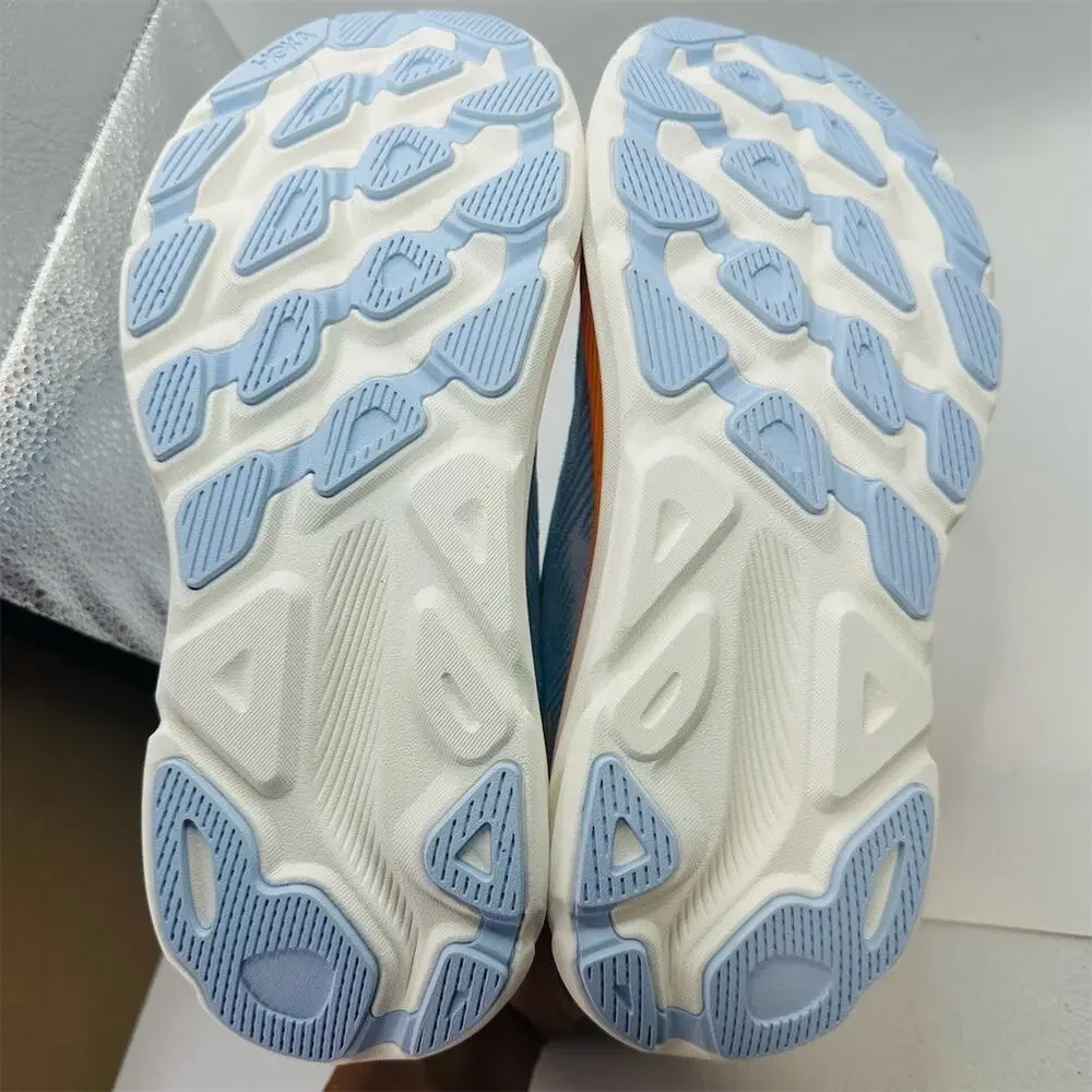 HOKA Clifton 9 Women's Running Shoes Airy Blue/Ice Water Size 8.5B w/ Box